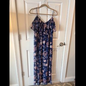 Maxi floral dress